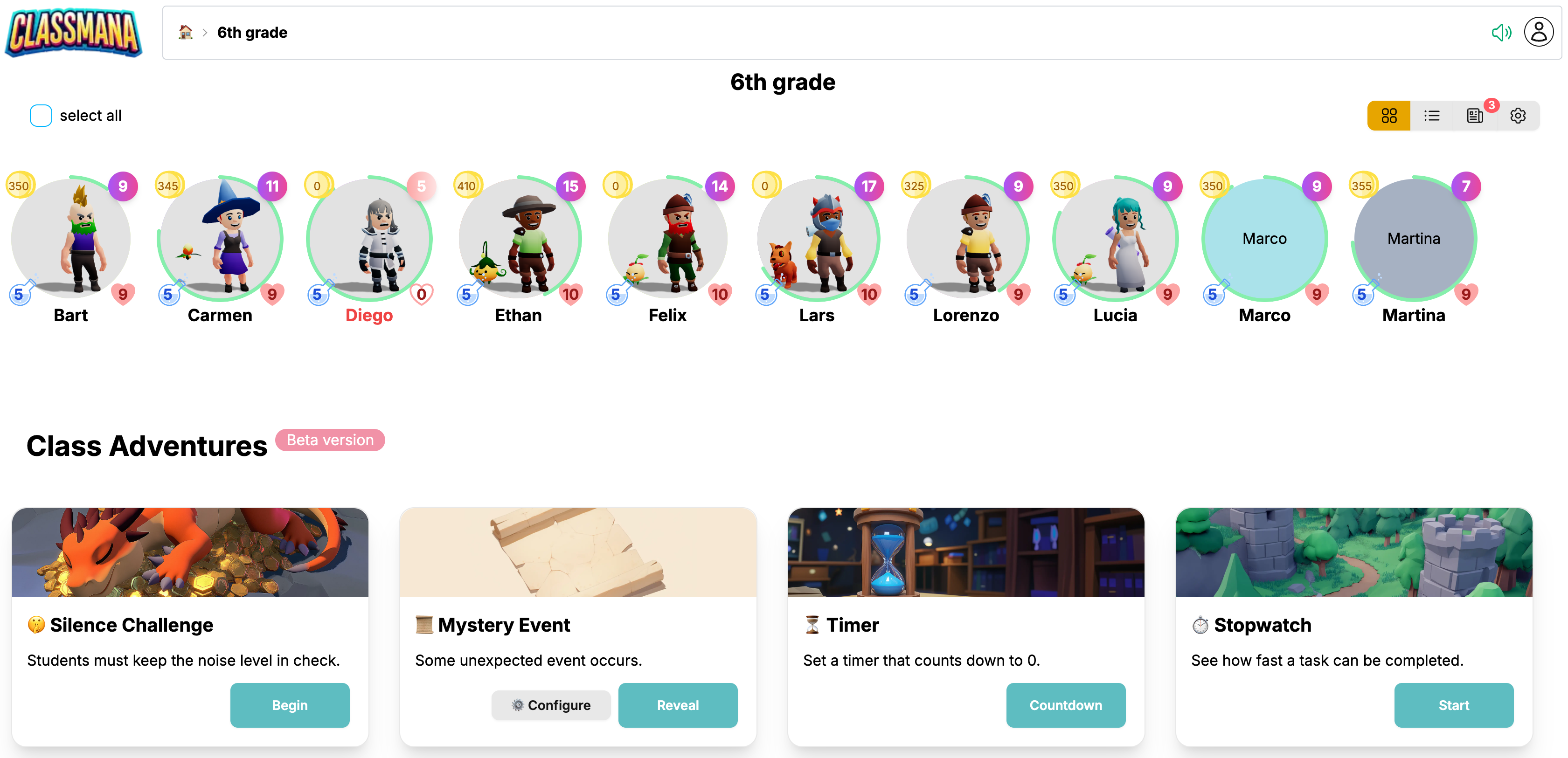 Klasės nuotykių Tylos iššūkio prieiga