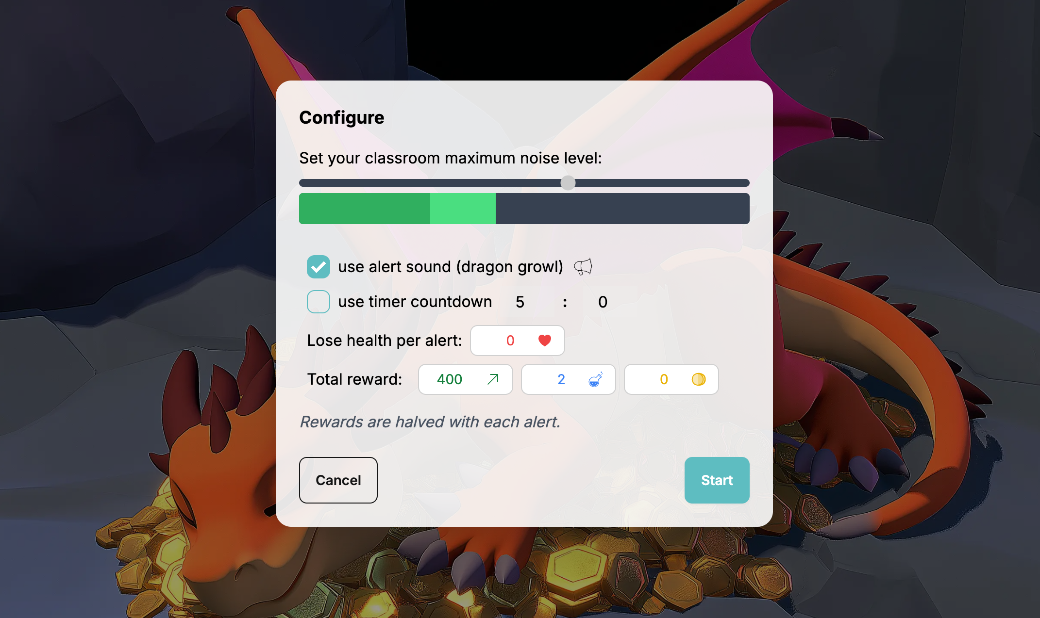 Konfigūracijos dialogas